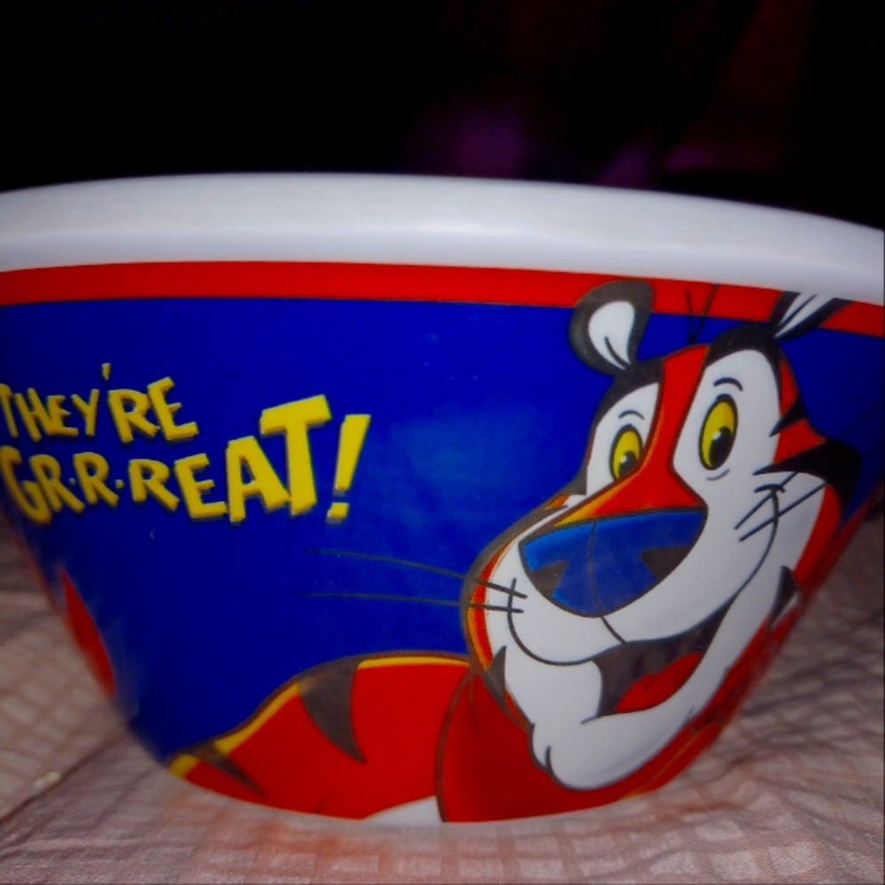 1970s Tony The Tiger Cereal Bowl Collect
